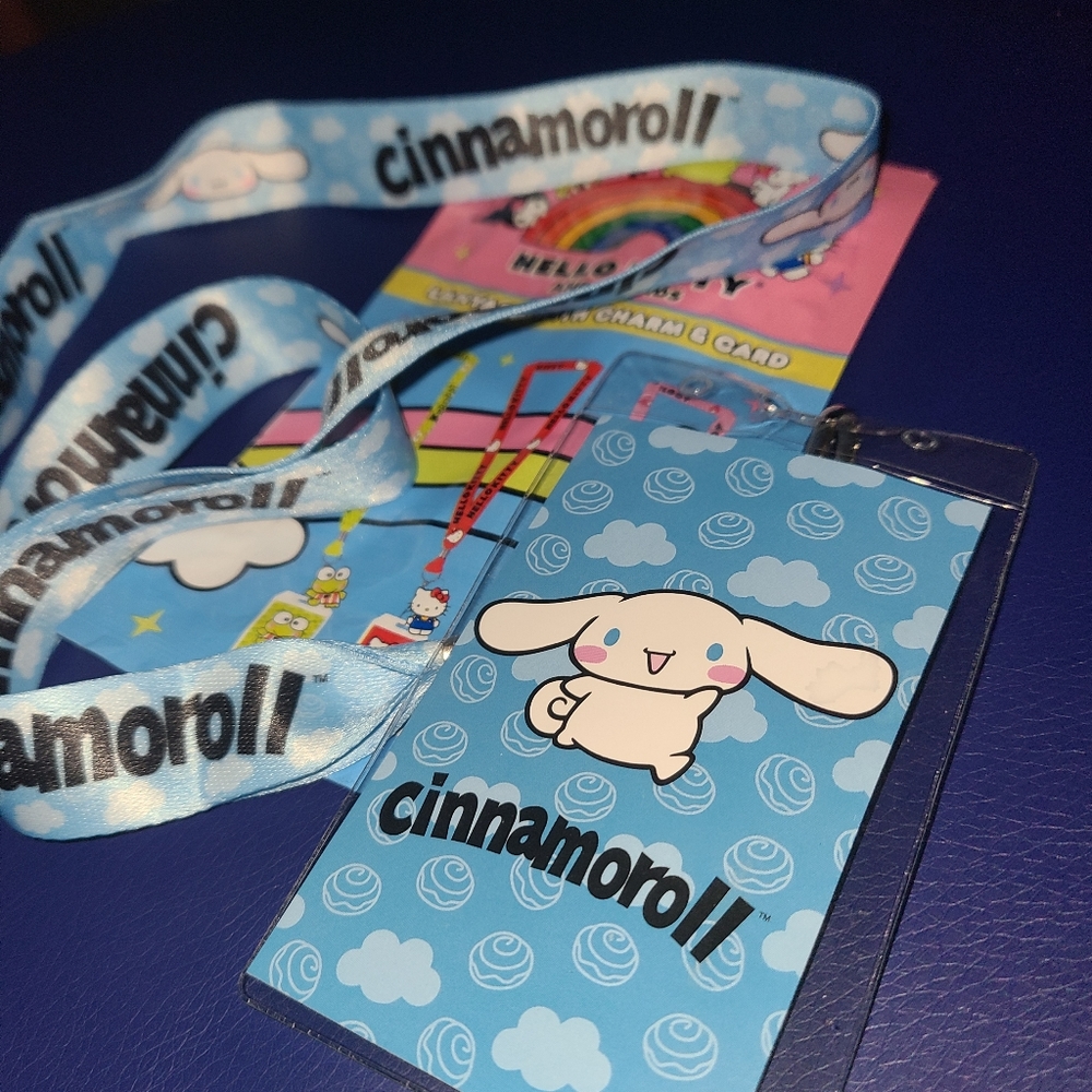 Sanrio Cinnamonroll Lanyard w/ Photocard holder